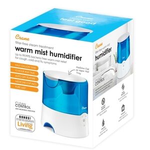 Crane 2 In1 Warm Mist Humidifier & Inhaler